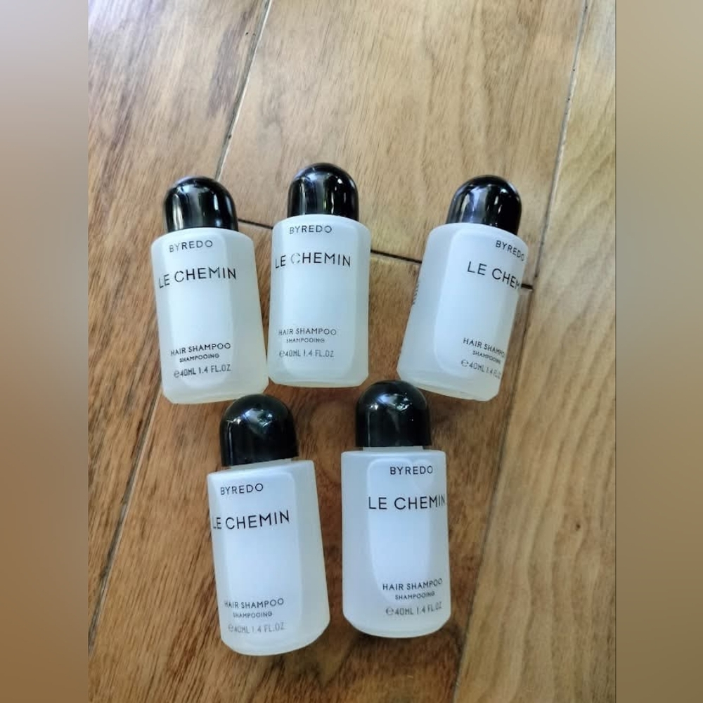 4 x Byredo Le Chemin Hair Shampoo Collection